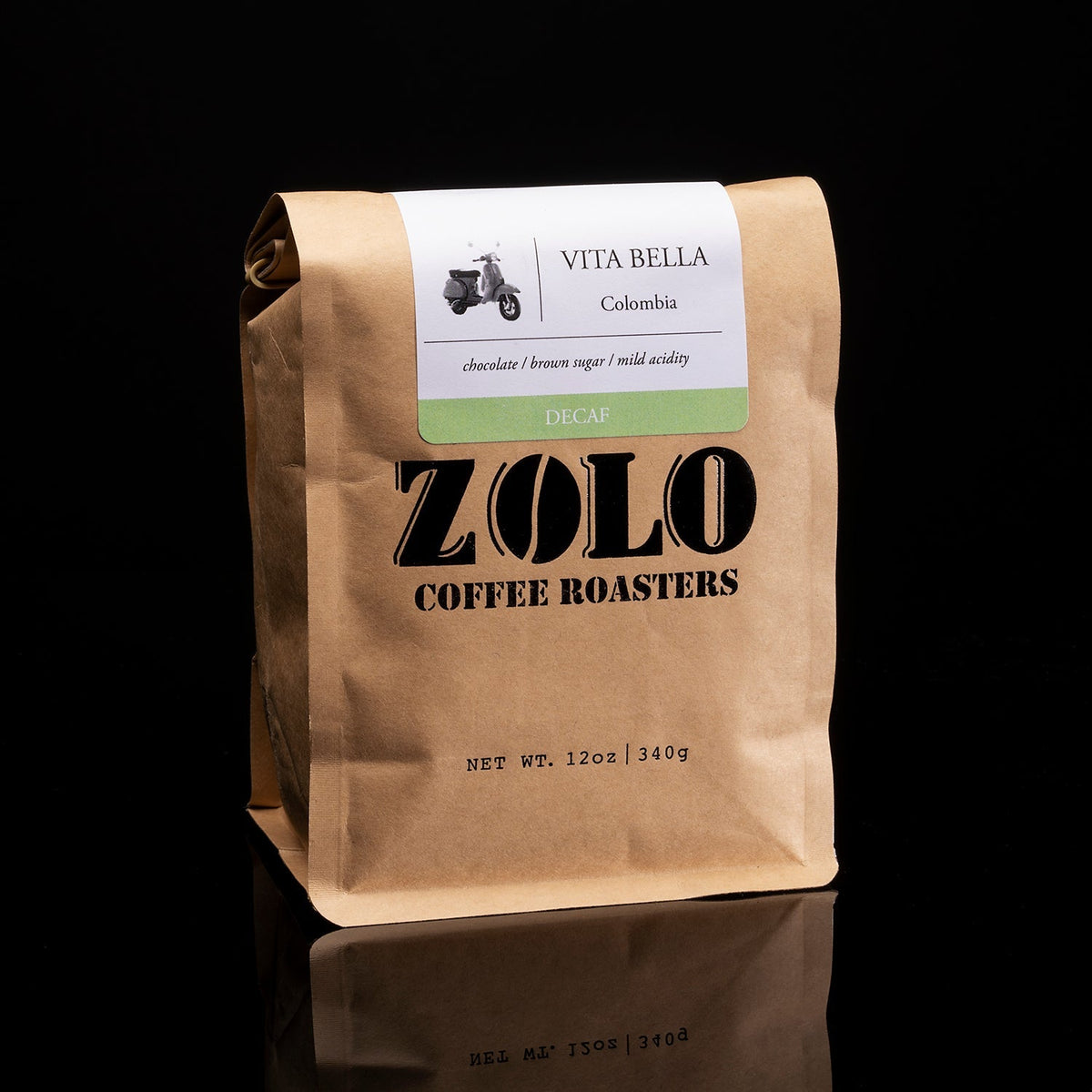 Vita Bella Swiss Water Decaf Coffee — Zolo Coffee Roasters