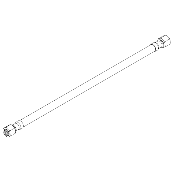 La Marzocco Braided 150cm hose for gs3 supply to pump, 3/8 to 1/4 BSP – OEM Part L326