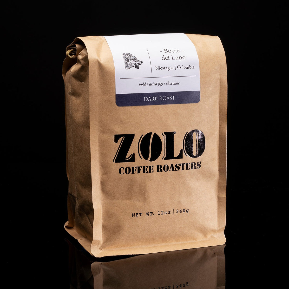 Bocca Del Lupo Dark Roast Coffee — Zolo Coffee Roasters