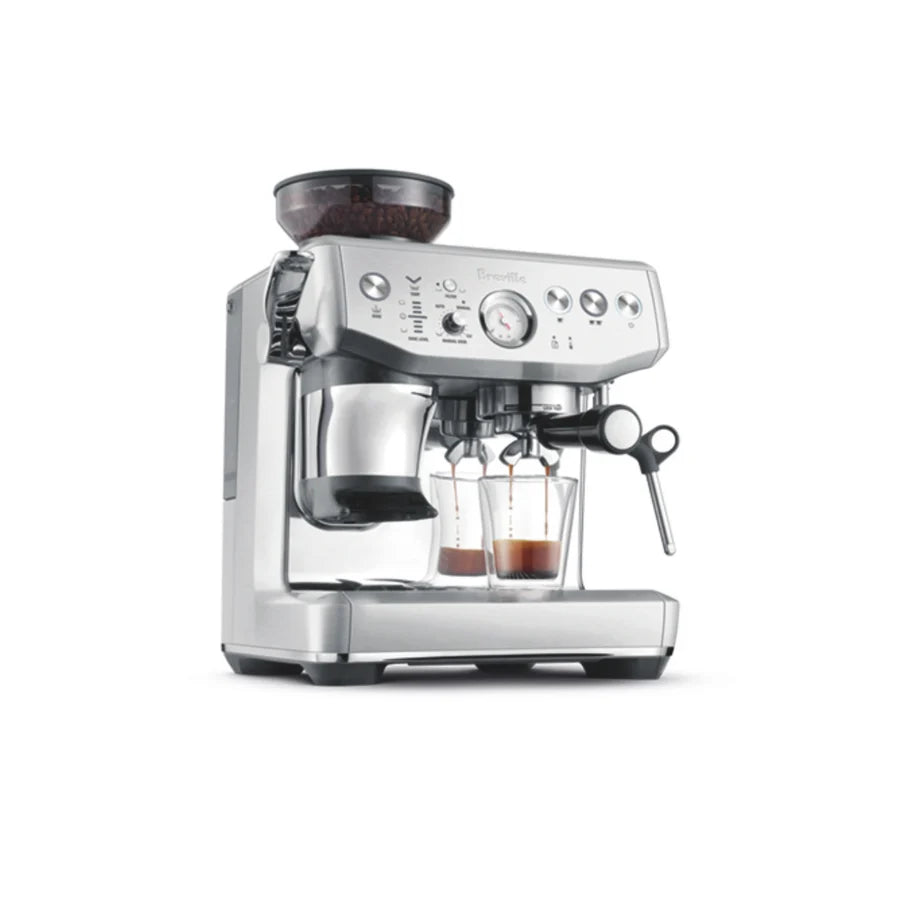 Breville Barista Express Impress BES876 — All-in-One Espresso Machine with Built-In Grinder