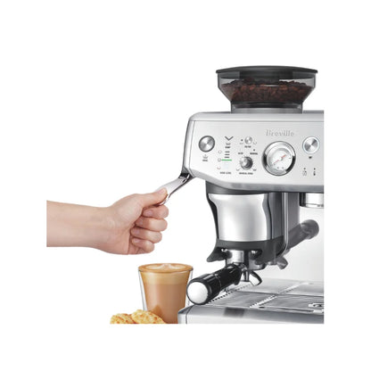 Breville Barista Express Impress BES876 — All-in-One Espresso Machine with Built-In Grinder