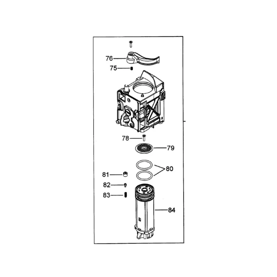 DeLonghi Infuser Brew Group Replacement Kit – 7313251441 – Fits ESAM / Perfecta / PrimaDonna Classic – Genuine OEM