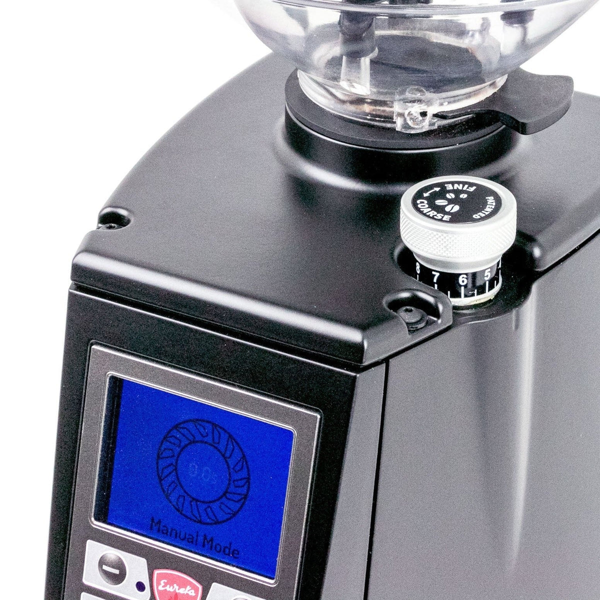 Eureka Atom 75 Espresso Grinder - Black: Silent & Powerful