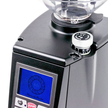 Eureka Atom 75 Espresso Grinder - Black: Silent & Powerful