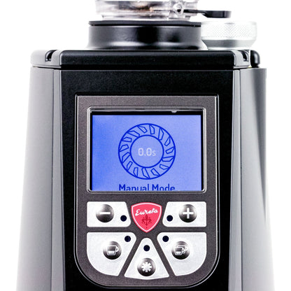 Eureka Atom 75 Espresso Grinder - Black: Silent & Powerful
