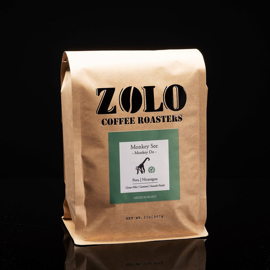 Monkey See Monkey Do Medium Roast Coffee — Zolo Coffee Roasters