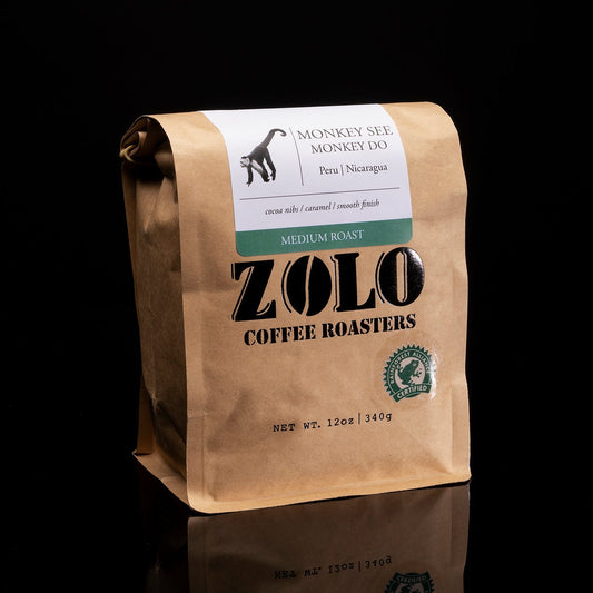 Monkey See Monkey Do Medium Roast Coffee — Zolo Coffee Roasters