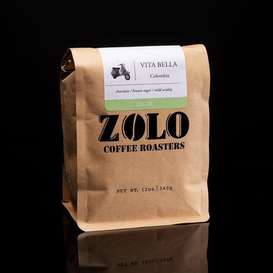 Vita Bella Swiss Water Decaf Coffee — Zolo Coffee Roasters